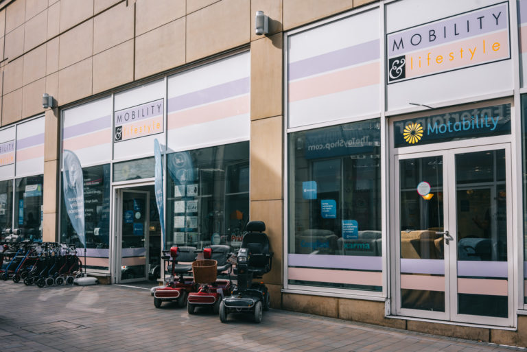 Mobility & Lifestyle Rugby showroom